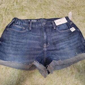 Arizona Jean Company Dark Blue Denim Jean Shorts